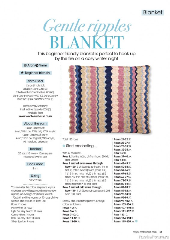 Вязаные модели крючком в журнале «Crochet Now №88 2022»