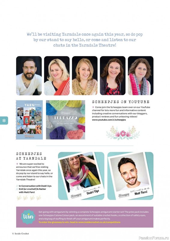 Вязаные проекты крючком в журнале «Inside Crochet №149 2022»