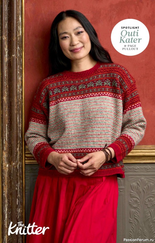 Вязаные проекты спицами в журнале «The Knitter №194 2023»