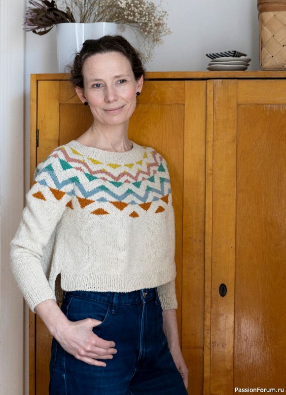 Вязаные проекты в книге «52 Weeks of Scrap Yarn»