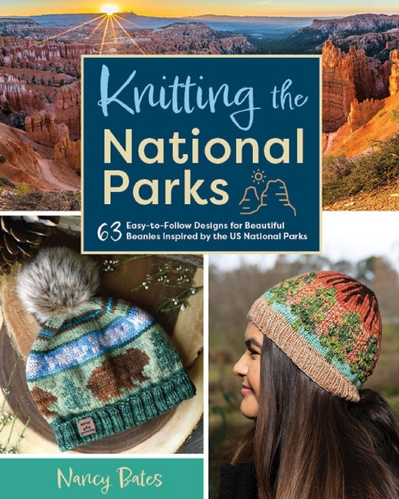Коллекция моделей шапок в книге &laquo;Кnitting the National Parks&raquo;