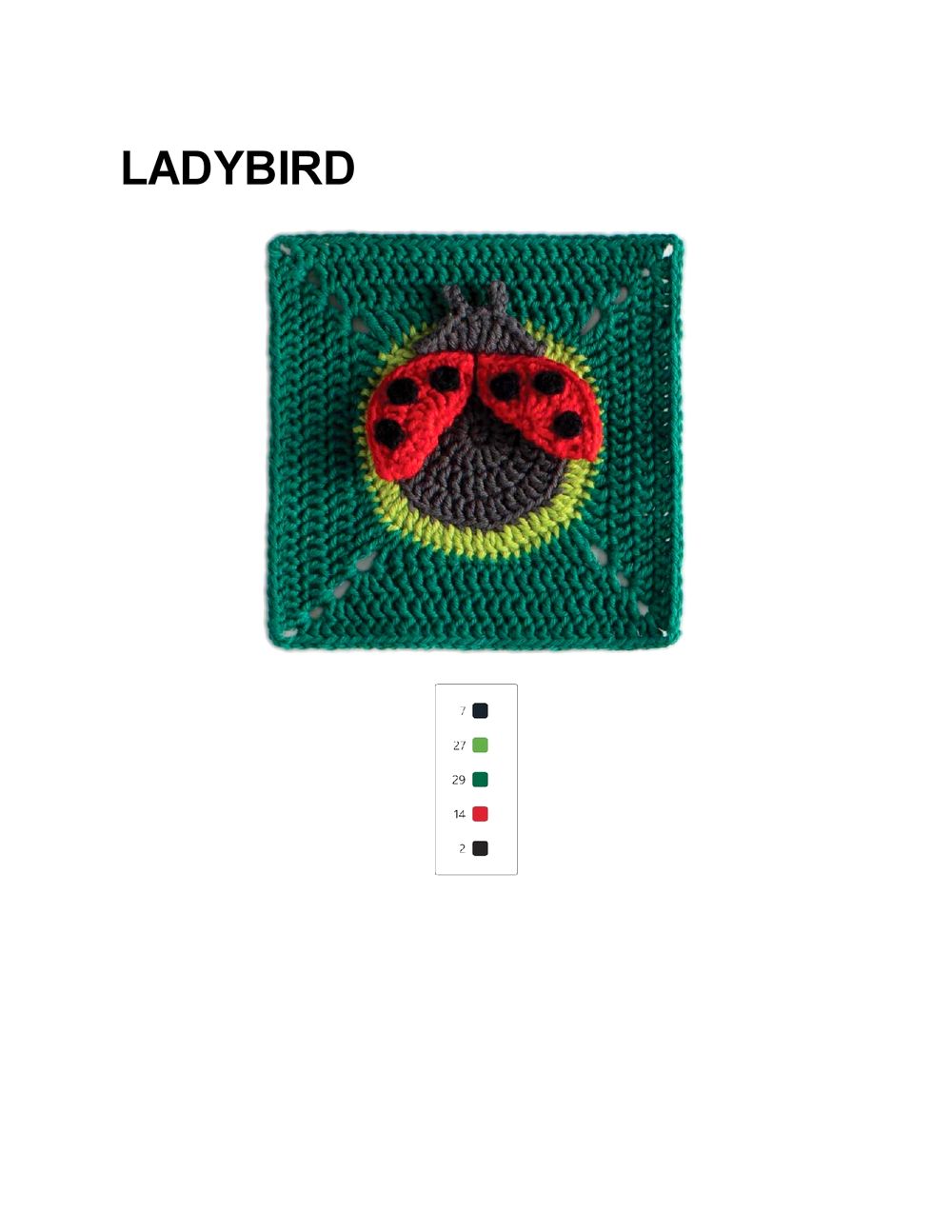 Коллекция "бабушкиных квадратов" в книге «3D Animal Granny Squares»