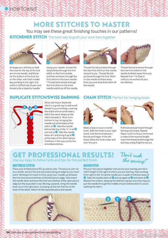 Модели вязаной одежды в журнале "Simply Knitting №221 2022"