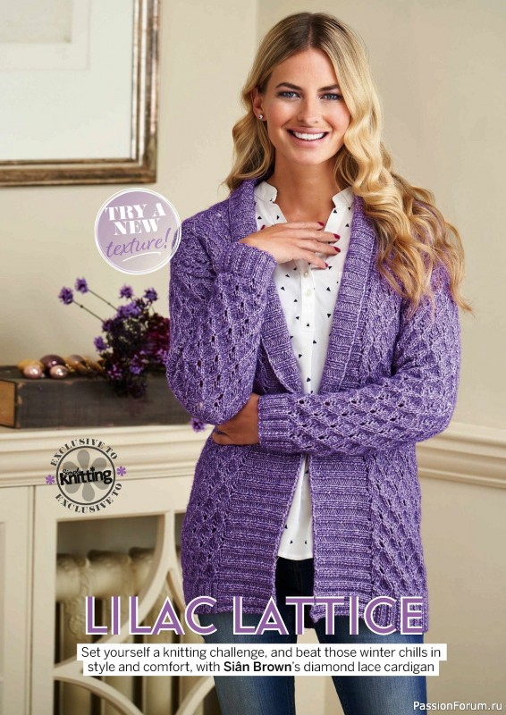 Вязаные проекты крючком в журнале «Simply Knitting №250 2024»