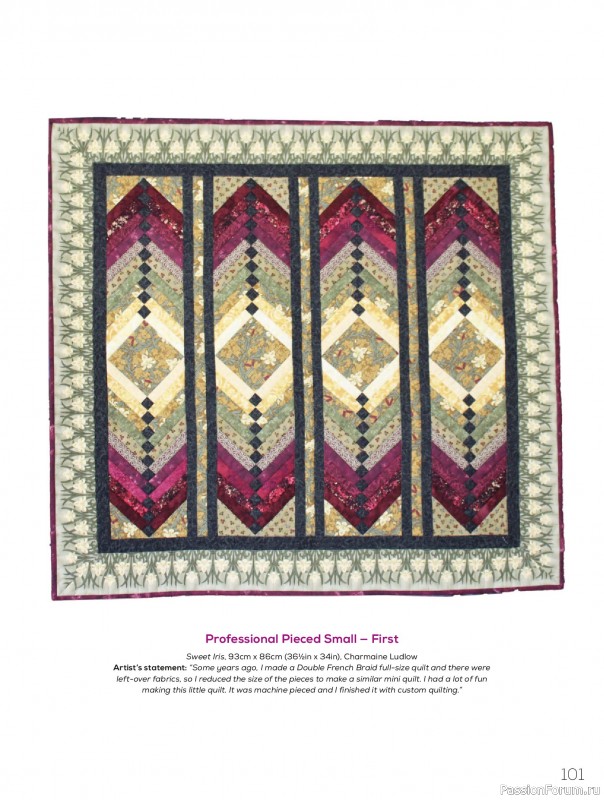 Коллекция проектов для рукодельниц в журнале «Quilters Companion №132 2025»