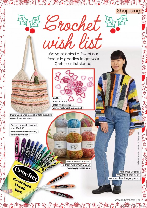 Вязаные проекты крючком в журнале «Crochet Now №112 2024»