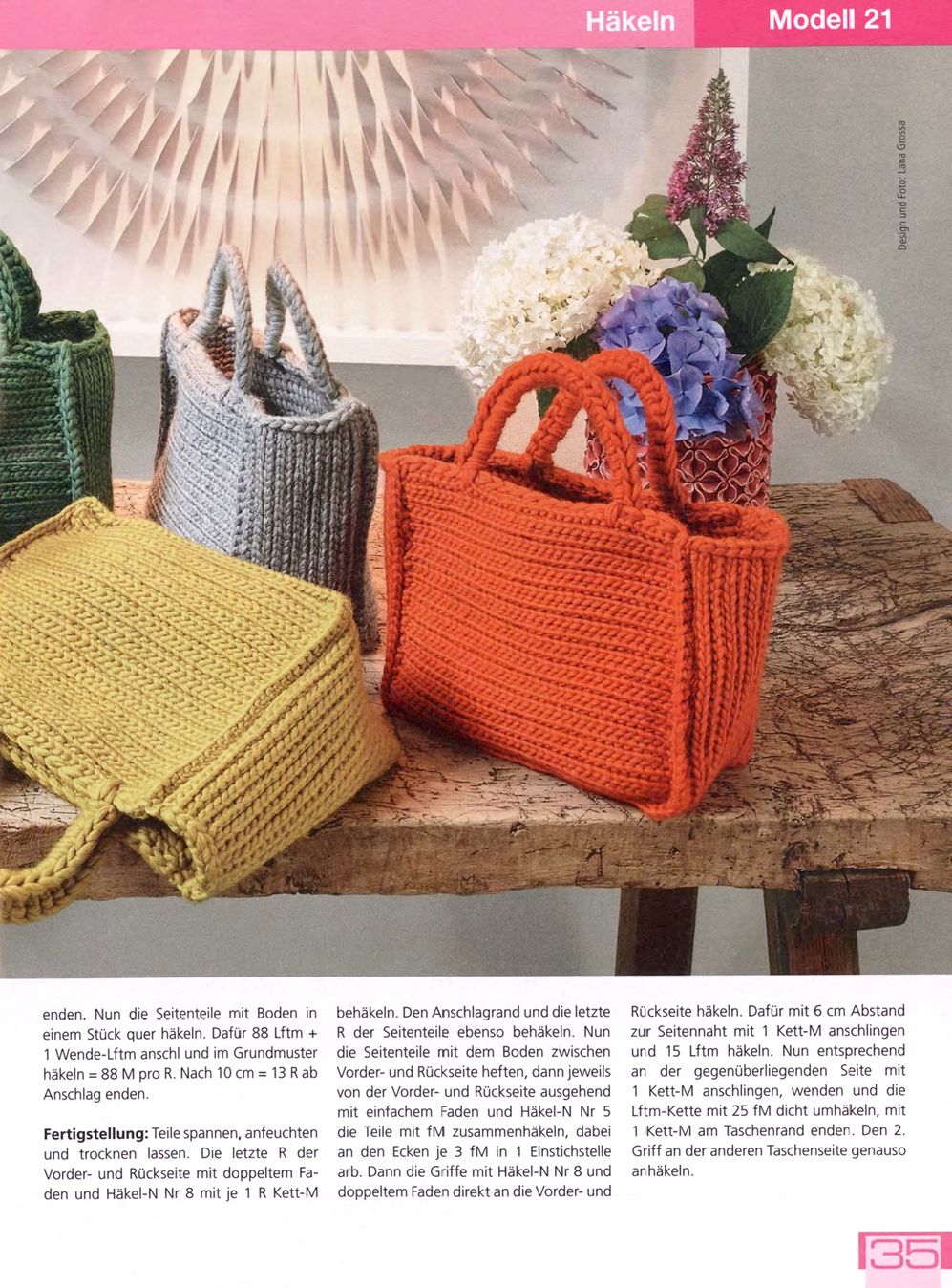 Geschenke Stricken & Hakeln HU031 2021