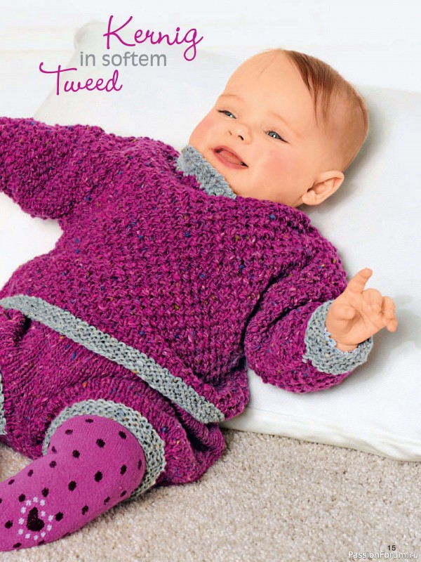 Вязаные модели для детей в журнале «Baby Strick №4 2024»