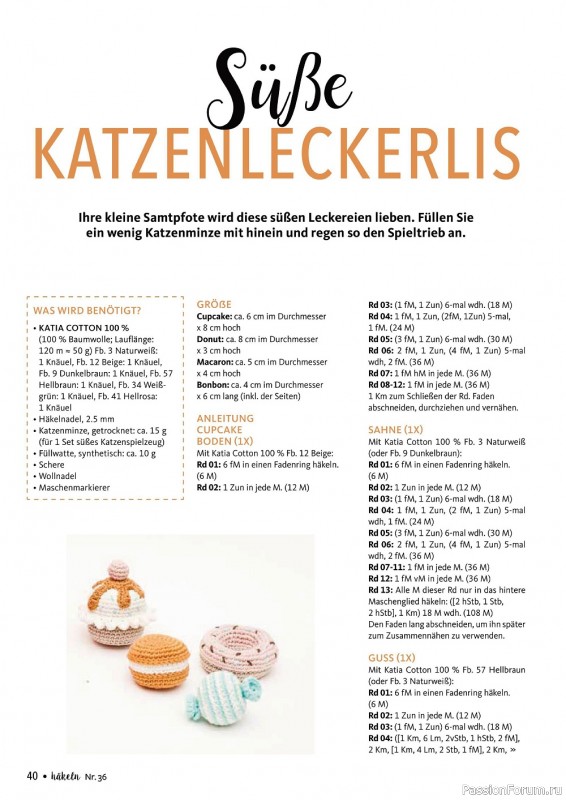 Вязаные проекты в журнале «Hakeln Das MaschenMagazin №36 2023»