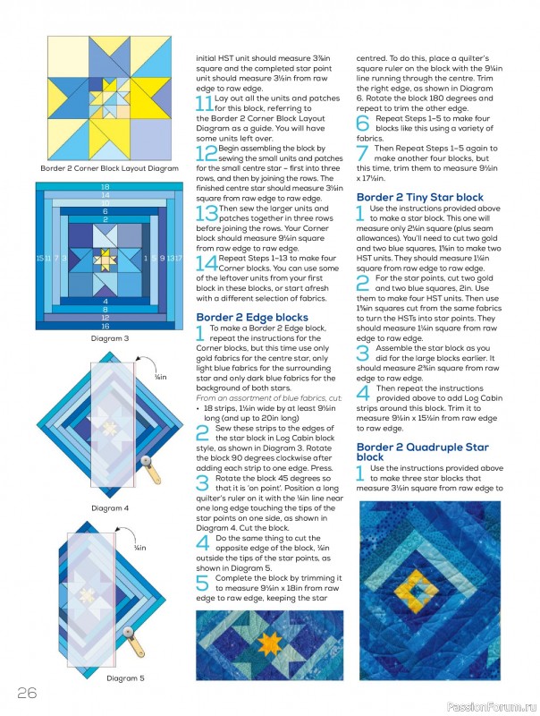 Коллекция проектов для рукодельниц в журнале «Quilters Companion №132 2025»