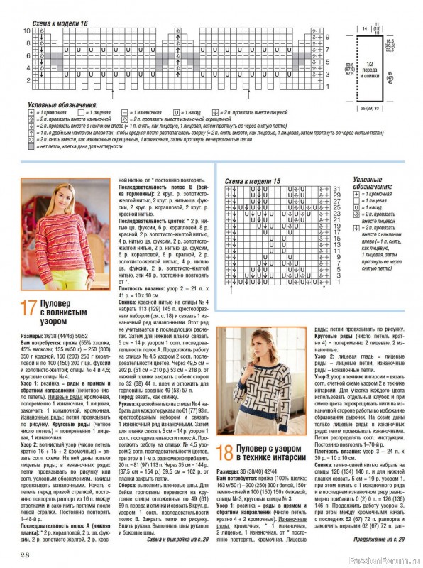 Вязаные модели в журнале «Сабрина №5 2024»