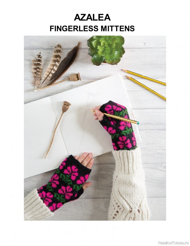 Вязаные проекты в книге «The Big Book of Latvian Mittens». 3 часть