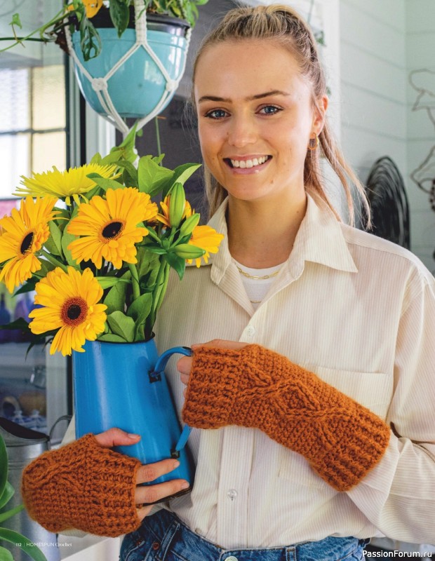 Вязаные проекты крючком в журнале «Homespun Crochet №3 2022»
