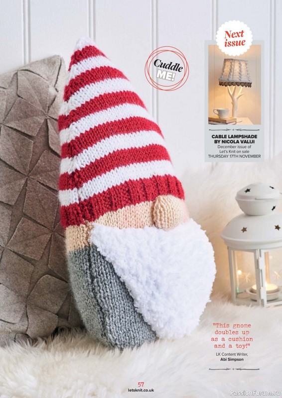 Вязаные проекты спицами в журнале «Let's Knit №190 2022»