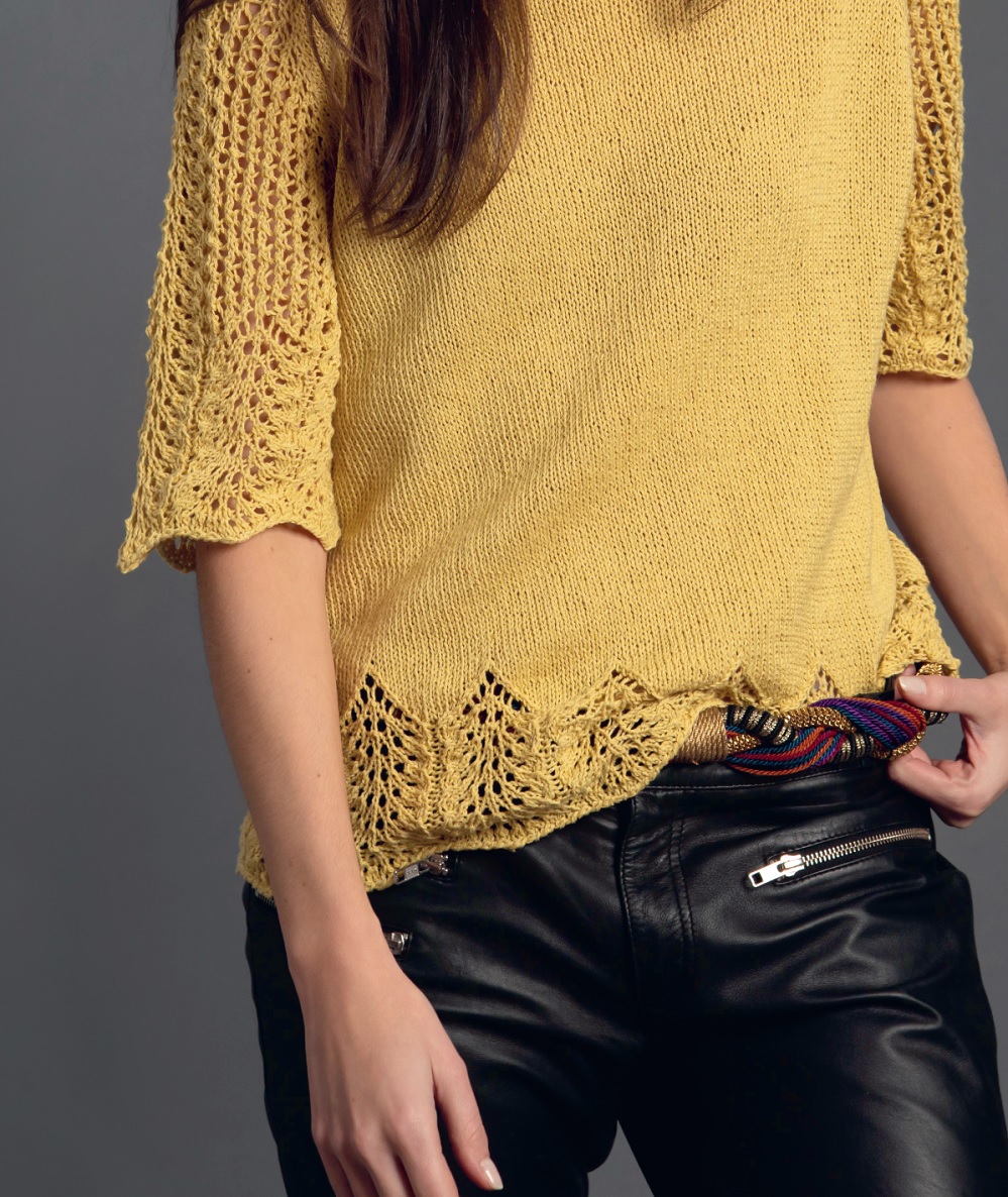 Коллекция ажурных проектов в книге &laquo;Lace Knit Shawls, Sweaters, Socks &amp; Hats&raquo;
