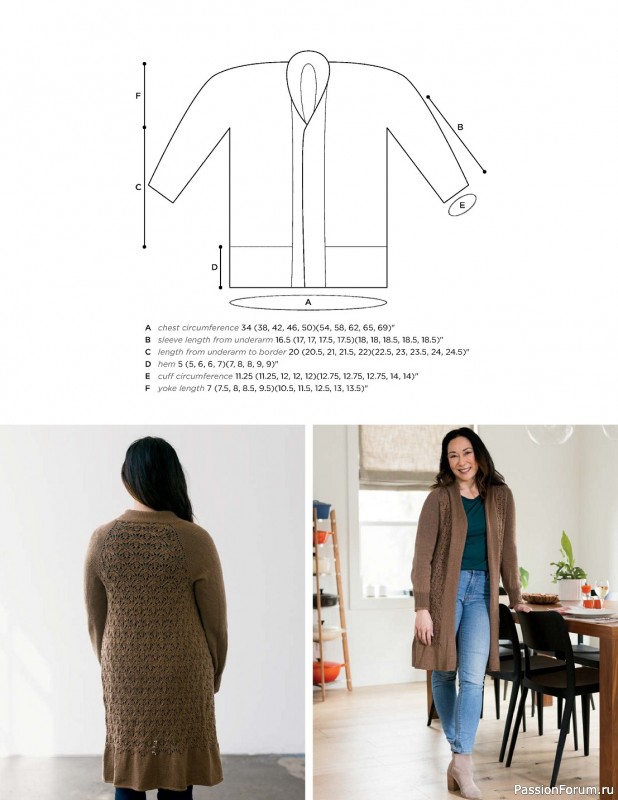Коллекция кружевных моделей в книге «Knit Lace Patterns»