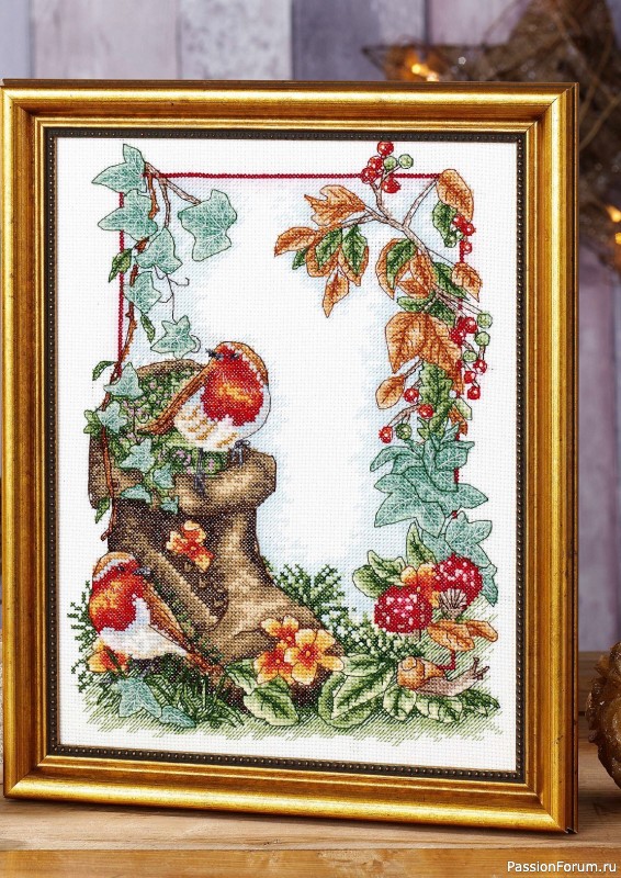 Коллекция вышивки в журнале «Cross Stitch Gold - Christmas Collection 2023»