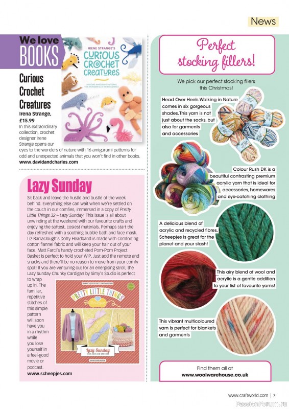 Вязаные модели крючком в журнале «Crochet Now №88 2022»
