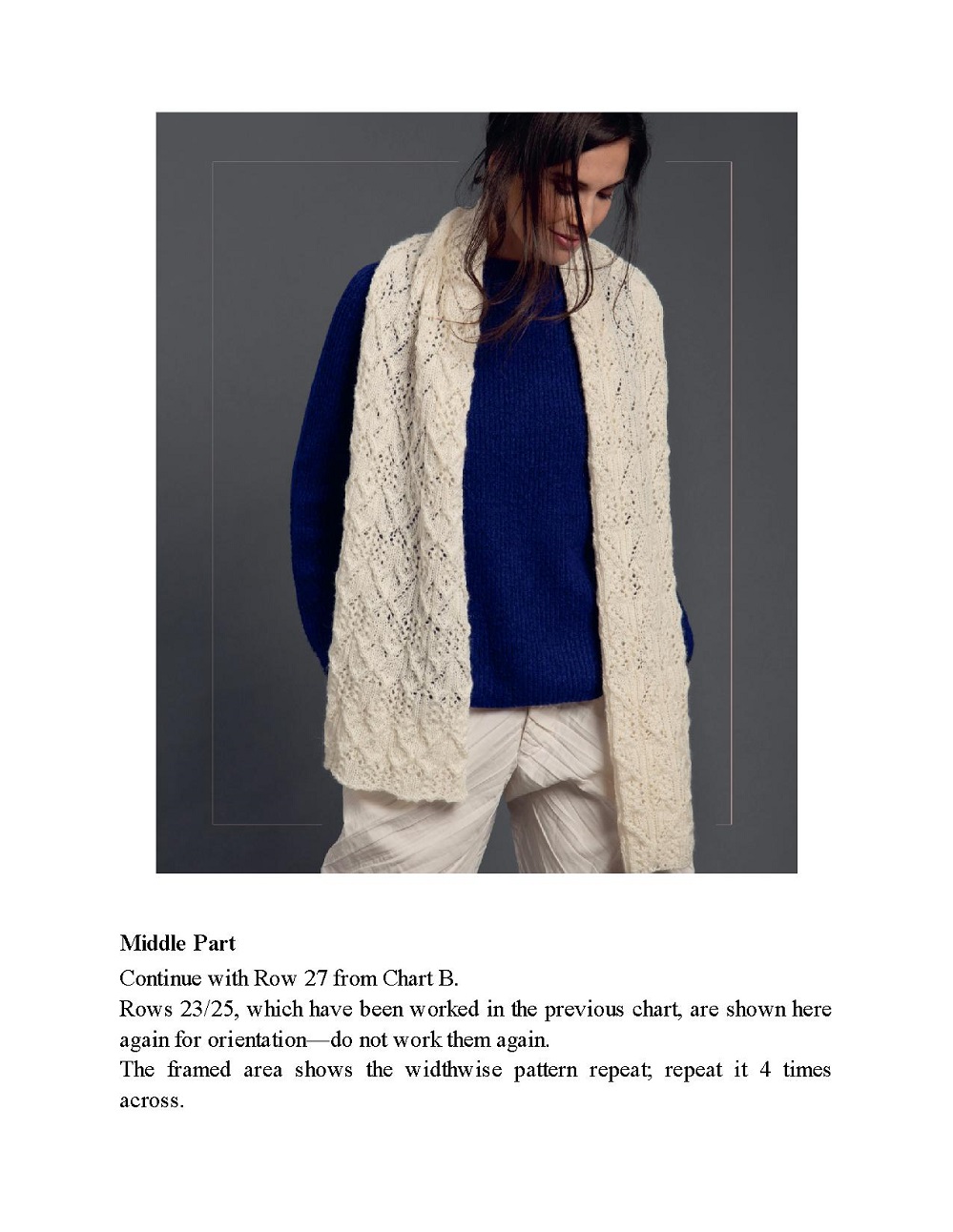 Коллекция ажурных проектов в книге &laquo;Lace Knit Shawls, Sweaters, Socks &amp; Hats&raquo;