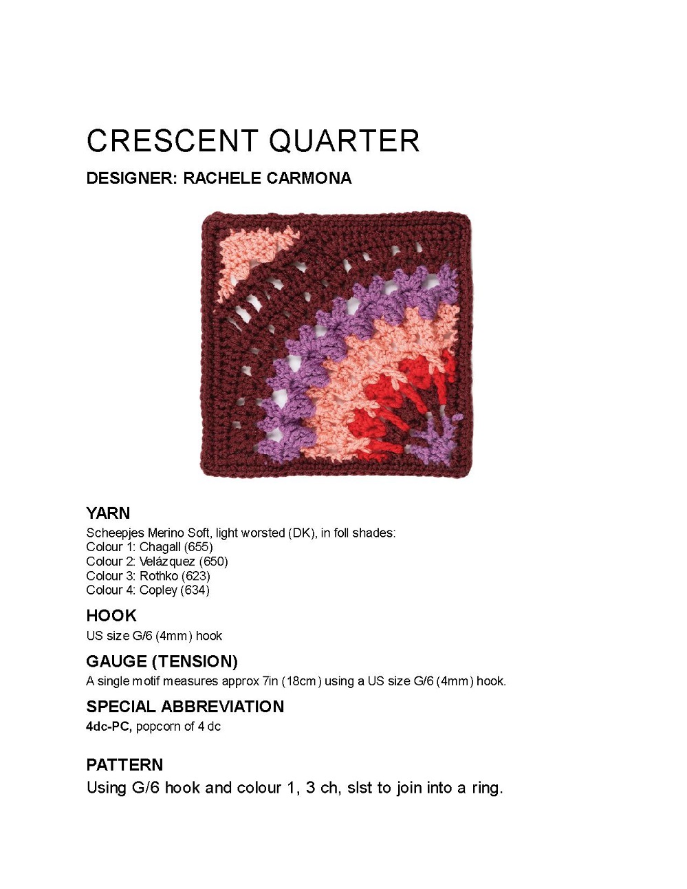 Коллекция проектов крючком в книге &laquo;100 Crochet Tiles&raquo;