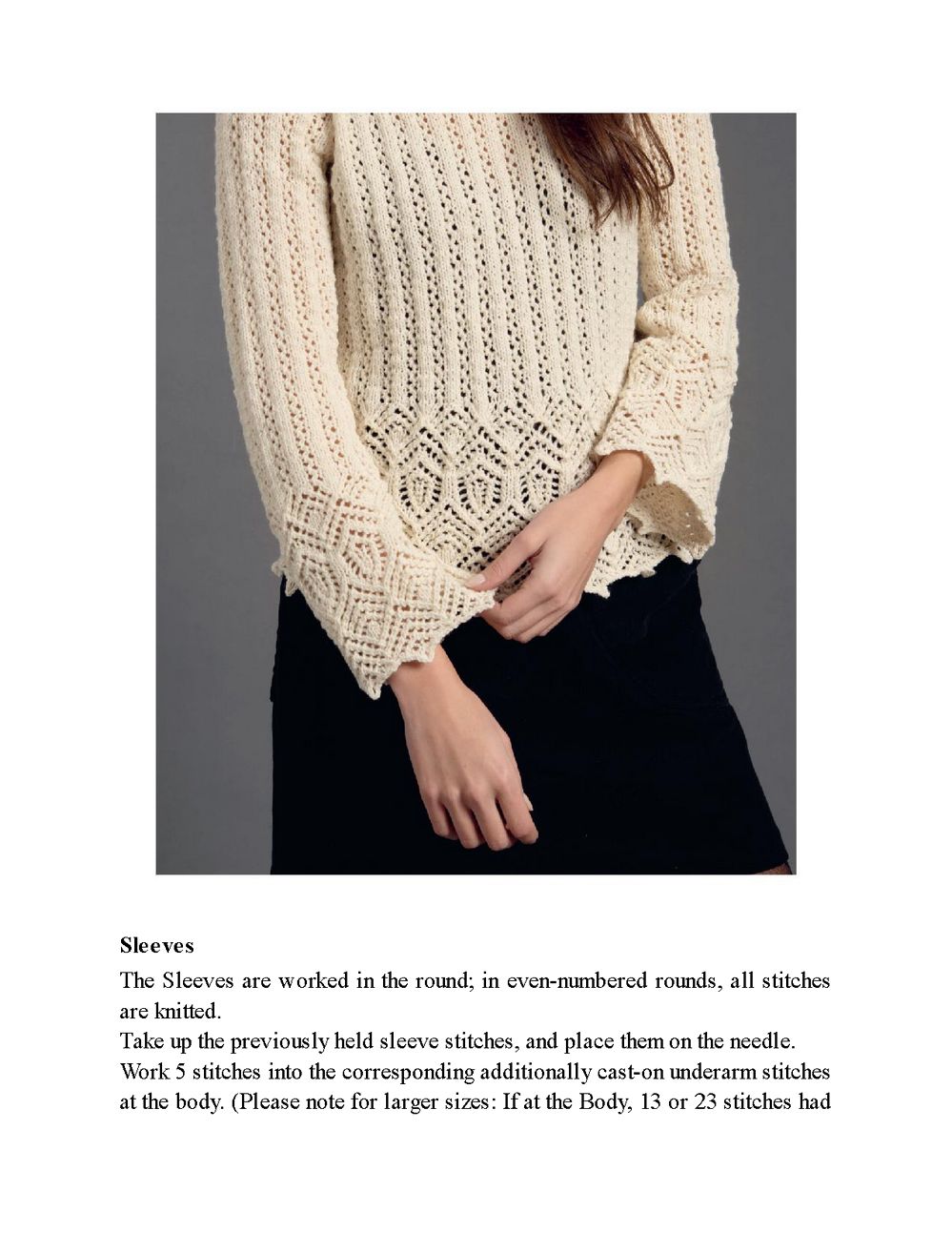 Коллекция ажурных проектов в книге &laquo;Lace Knit Shawls, Sweaters, Socks &amp; Hats&raquo;