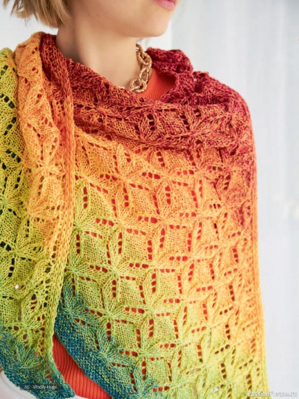Вязаные модели в журнале «Woolly Hugs Maschenwelt №5 2022»