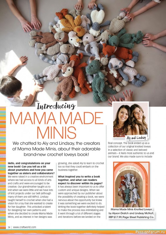 Вязаные проекты крючком в журнале «Crochet Now №103 2024»
