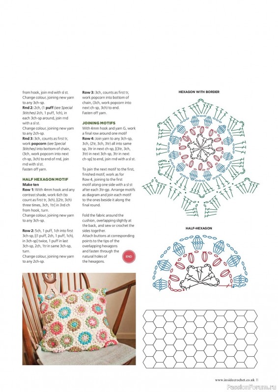 Вязаные проекты крючком в журнале «Inside Crochet №149 2022»