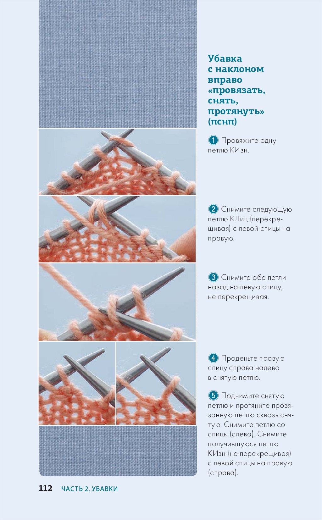 Методы прибавок и убавок вязаного полотна.