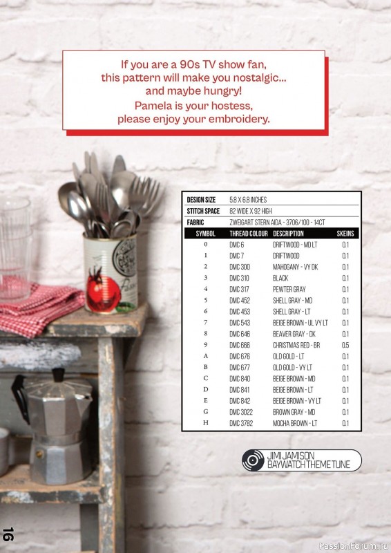 Коллекция вышивки в журнале «XStitch Magazine №22 2022»