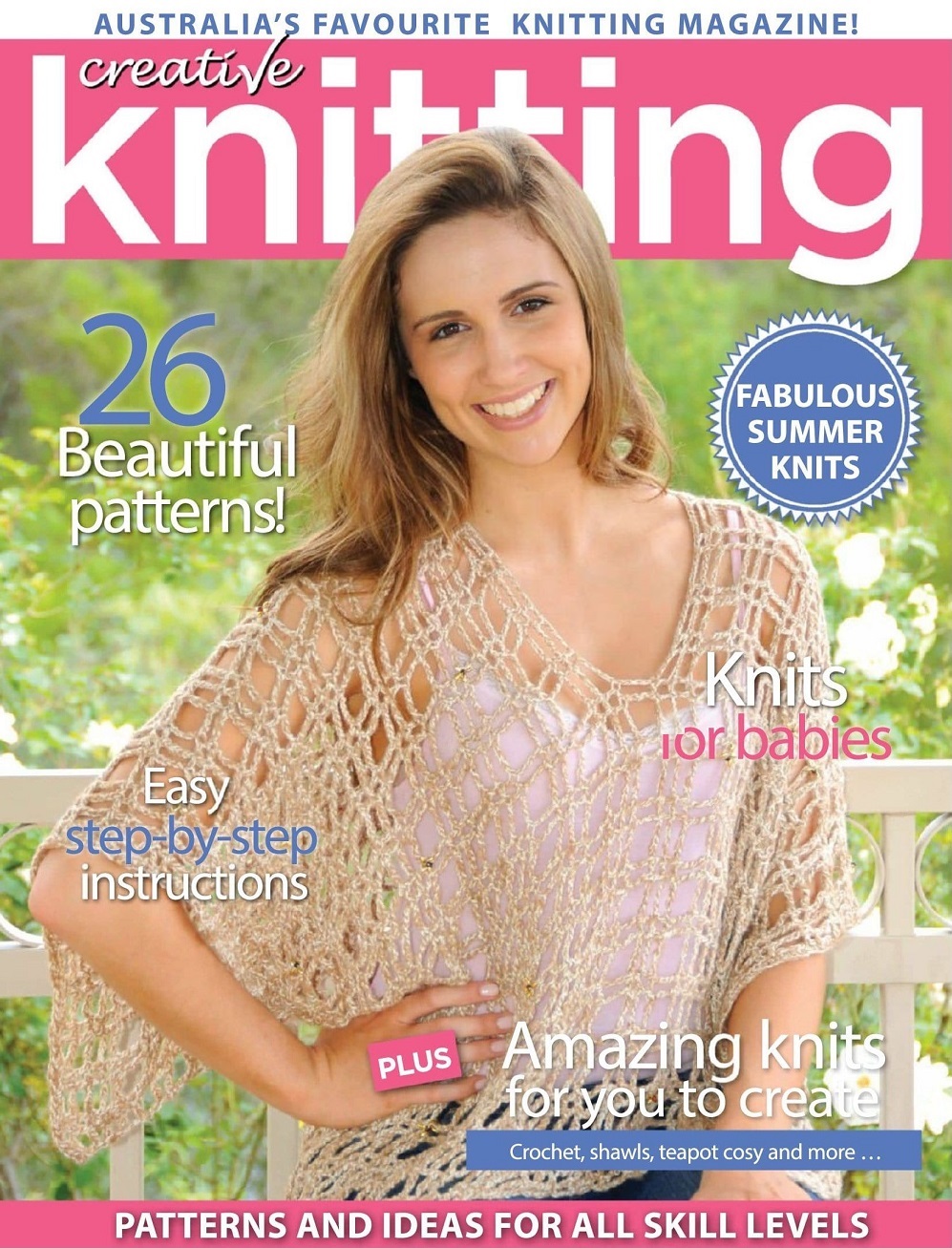 Трикотажные модели и аксессуары в журнале &quot;Creative Knitting&quot; №75 2021