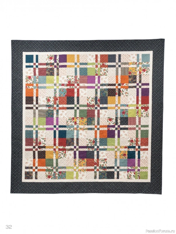 Коллекция проектов для рукодельниц в журнале «Quilters Companion №132 2025»