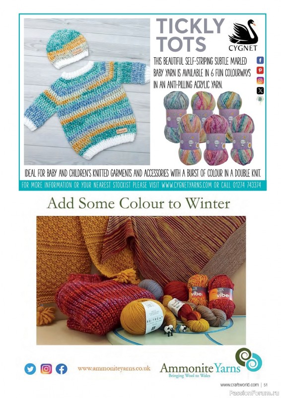 Вязаные проекты крючком в журнале «Crochet Now №103 2024»