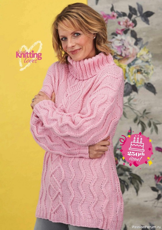 Вязаные проекты крючком в журнале «Simply Knitting №250 2024»