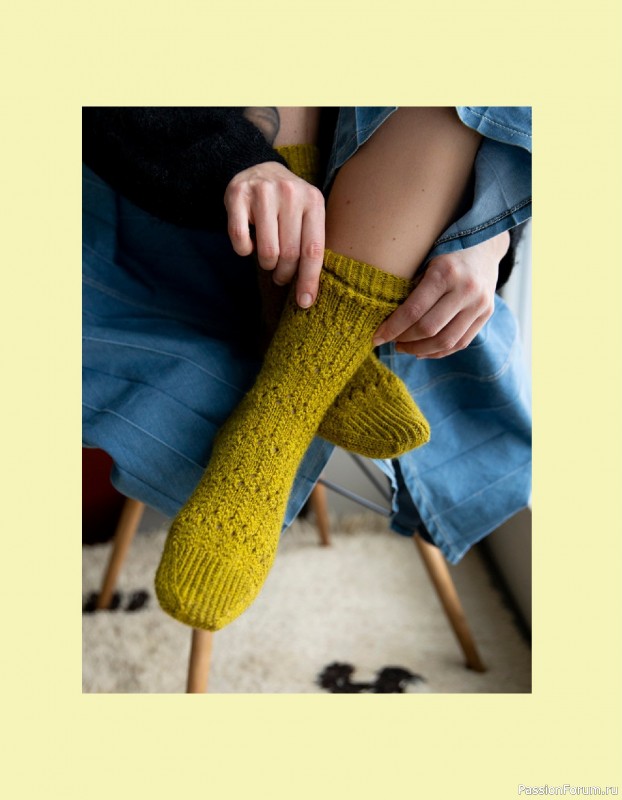 Вязаные проекты в книге «52 Weeks of Socks Vol. II». Продолжение