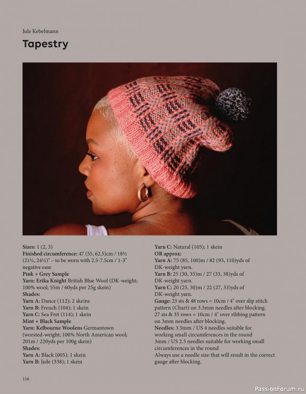 Вязаные модели спицами в журнале «Pom Pom Quarterly №48 2024»