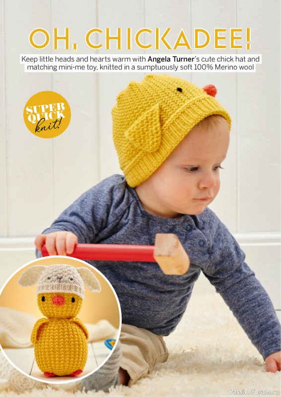 Вязаные модели спицами в журнале «Simply Knitting №222 2022»