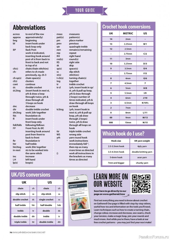 Вязаные проекты крючком в журнале «Simply Crochet №145 2024»