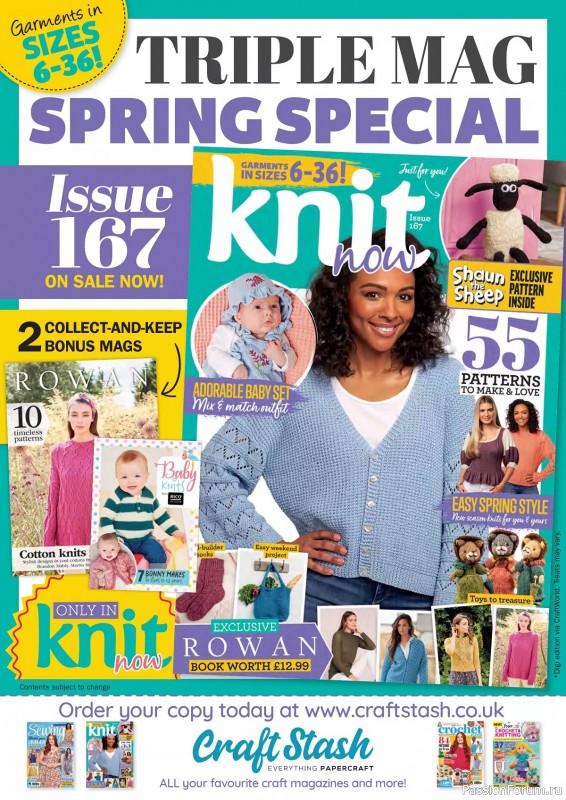 Вязаные проекты крючком в журнале «Crochet Now №107 2024»