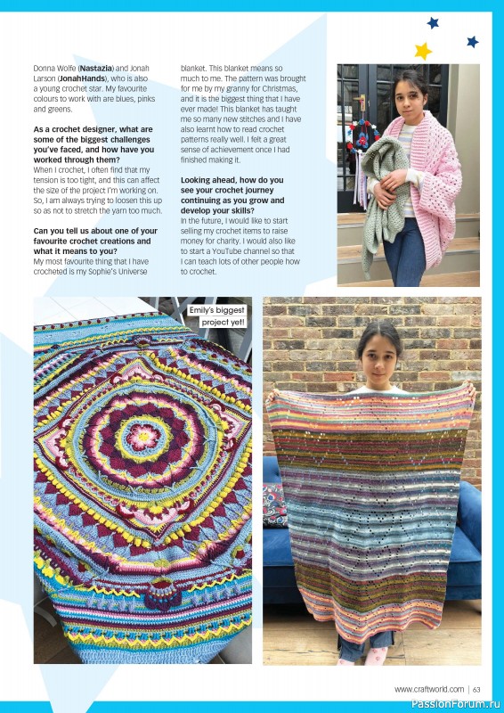 Вязаные проекты крючком в журнале «Crochet Now №110 2024»