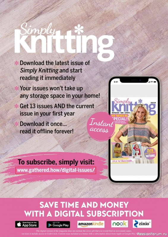 Вязаные проекты крючком в журнале «Simply Knitting №238 2023»