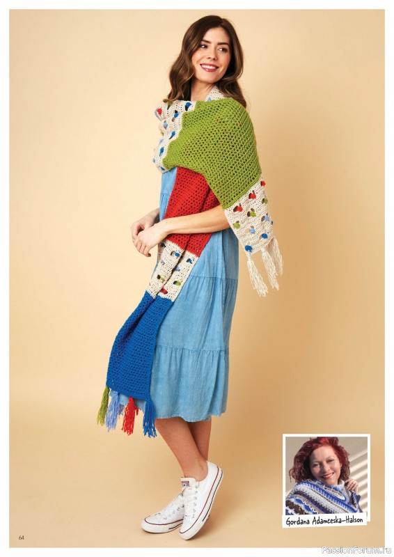 Вязаные проекты крючком в журнале «Crochet Now №120 2025»