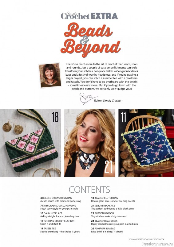 Вязаные проекты крючком в журнале «Simply Crochet №164 2025»