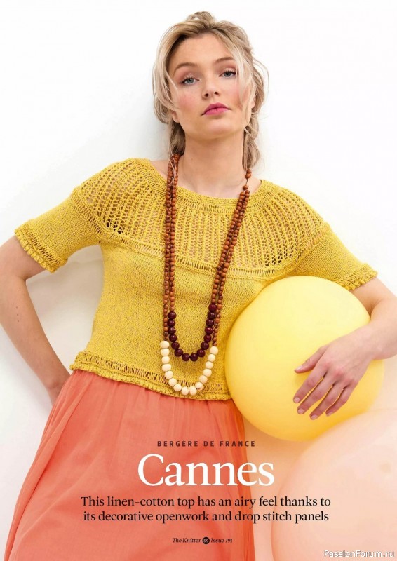 Вязаные проекты спицами в журнале «The Knitter №191 2023»