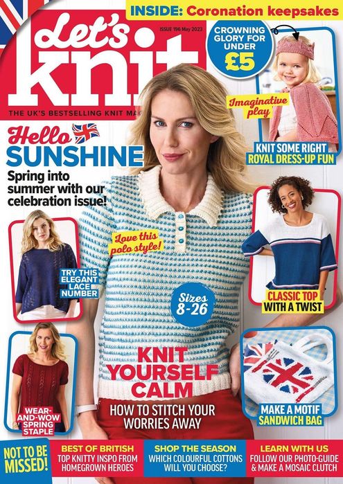 Вязаные проекты спицами в журнале &laquo;Let&#039;s Knit №196 2023&raquo;