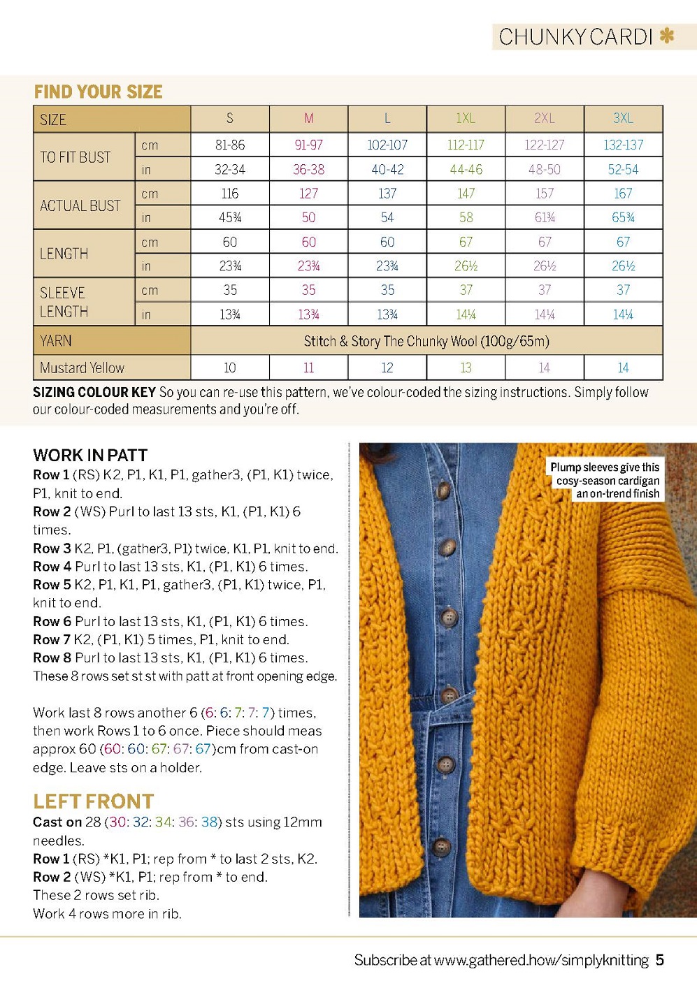 Вязаная одежда для взрослых и детей в журнале &quot;Simply Knitting №220 2022&quot;