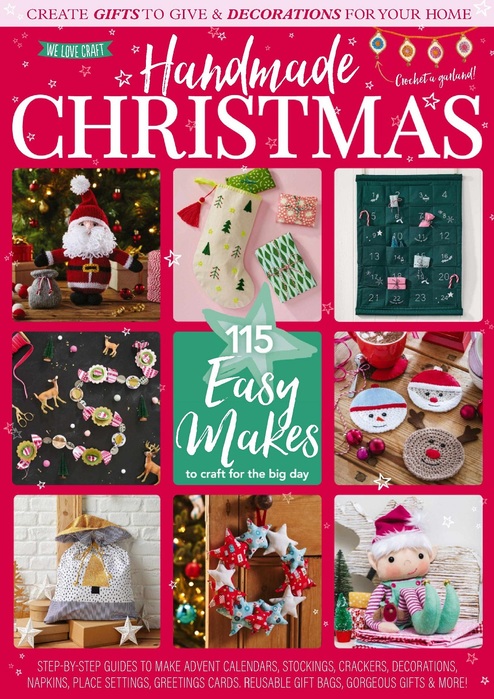 Коллекция проектов для рукодельниц в журнале &laquo;Handmade Christmas &ndash; October 2022&raquo;
