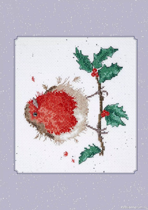 Коллекция вышивки в журнале «The World of Cross Stitching №339 2023»