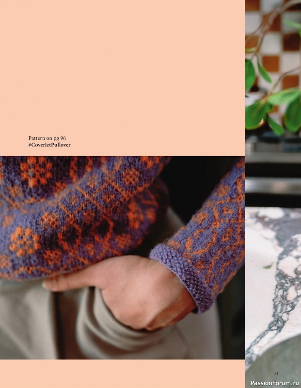 Вязаные модели спицами в журнале «Pom Pom Quarterly №48 2024»