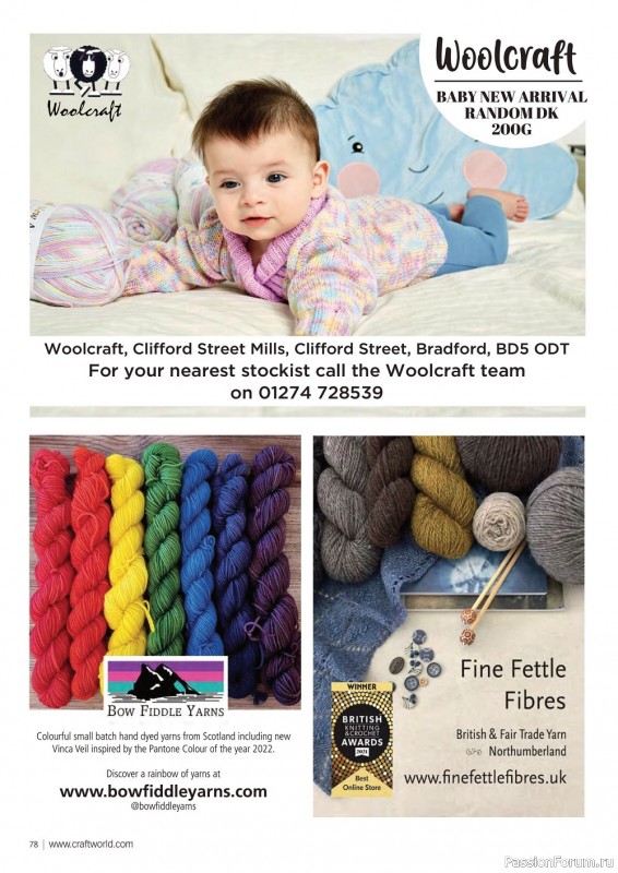 Вязаные проекты крючком в журнале «Crochet Now №83 2022»